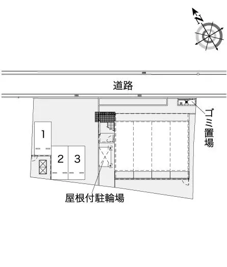 福岡市博多区住吉　月極駐車場（LP）